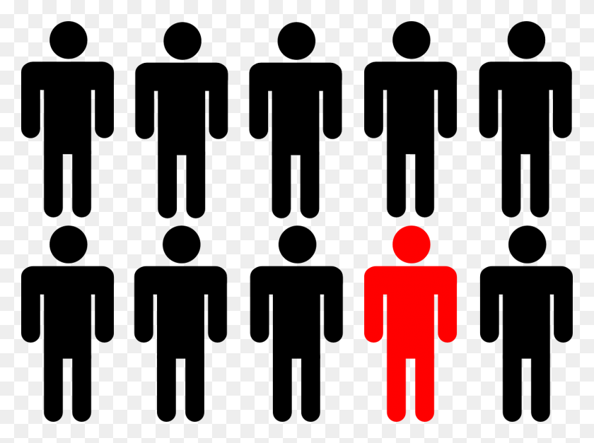 1280x932 Group Clipart Crowd - Crowd Of People PNG