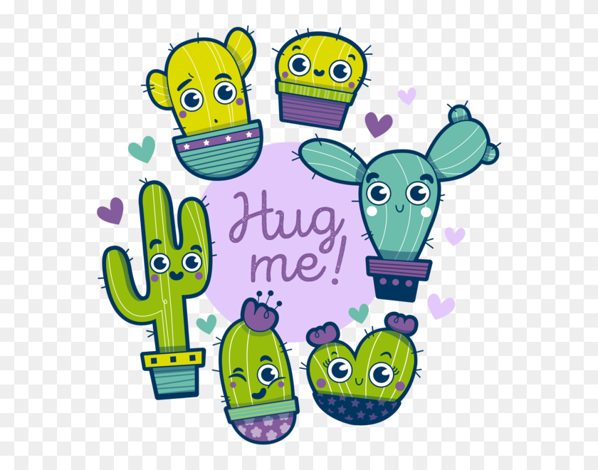 600x600 Group Hug Me! Domestika - Big Hug Clip Art