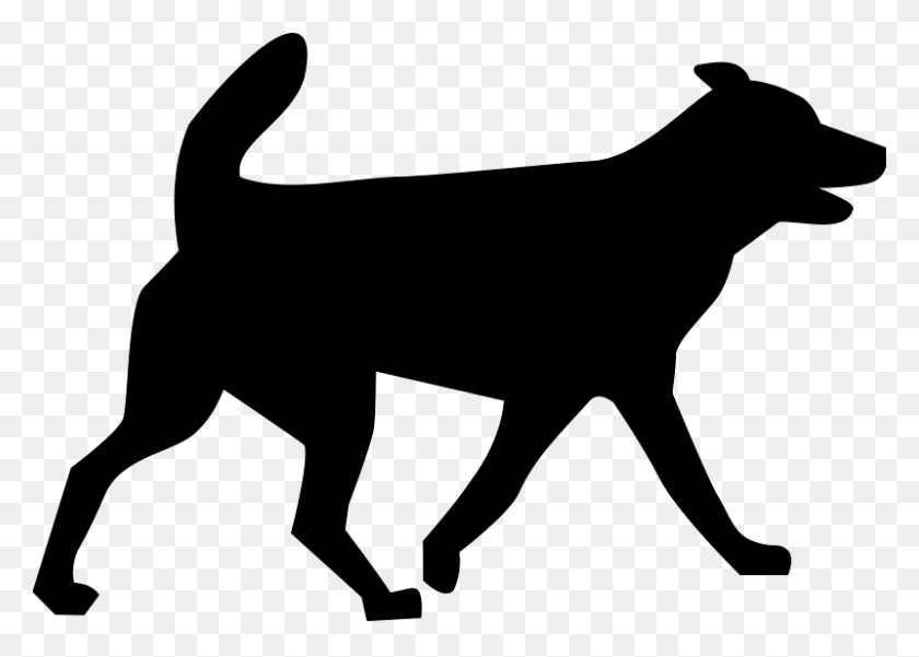 800x555 Группа Собак Png Черный И Белый Прозрачный Группа Собак Черный - Собака Png