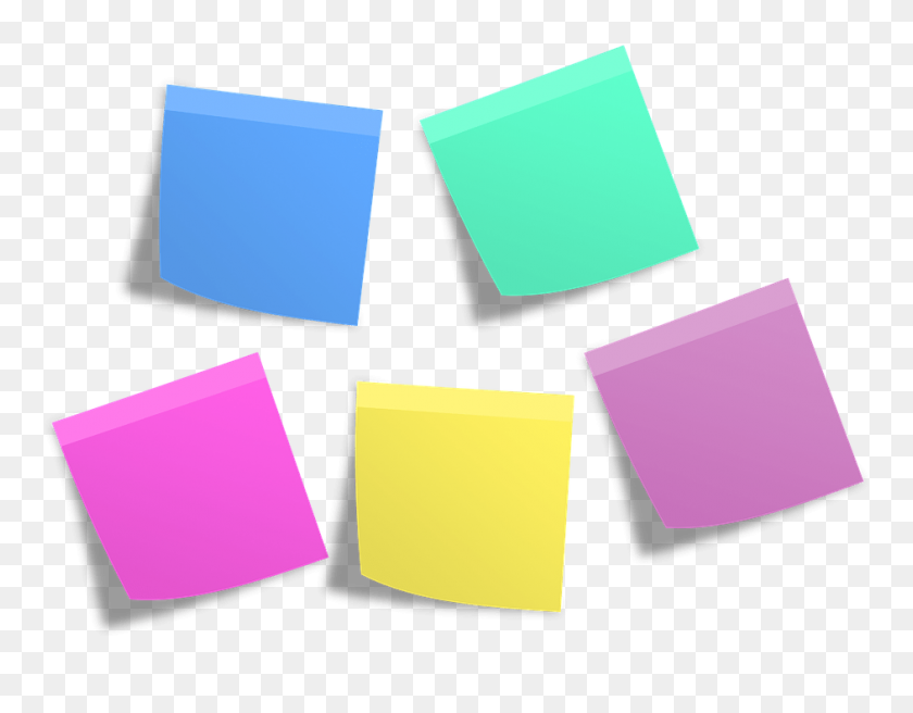 942x720 Group Of Sticky Notes Transparent Png - Sticky Note PNG
