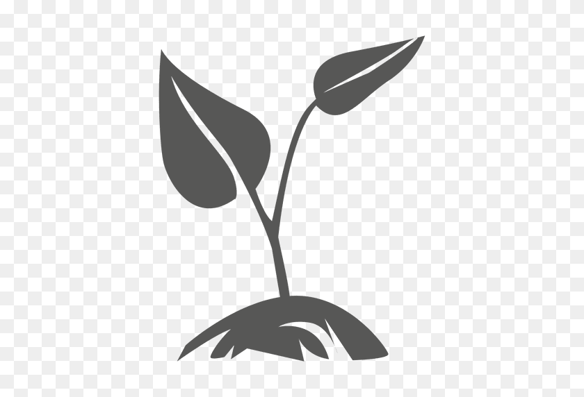 512x512 Icono De Planta En Crecimiento - Planta Png
