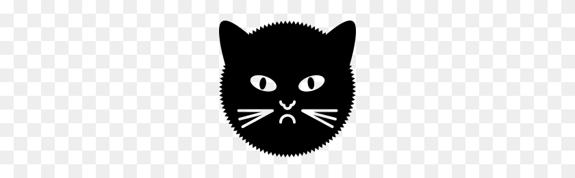 200x200 Grumpy Cat Icons Noun Project - Сердитый Кот Png