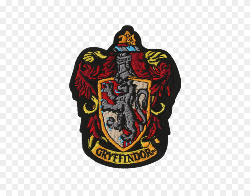 528x600 Gryffindor Embroidered Crest Patch - Gryffindor PNG