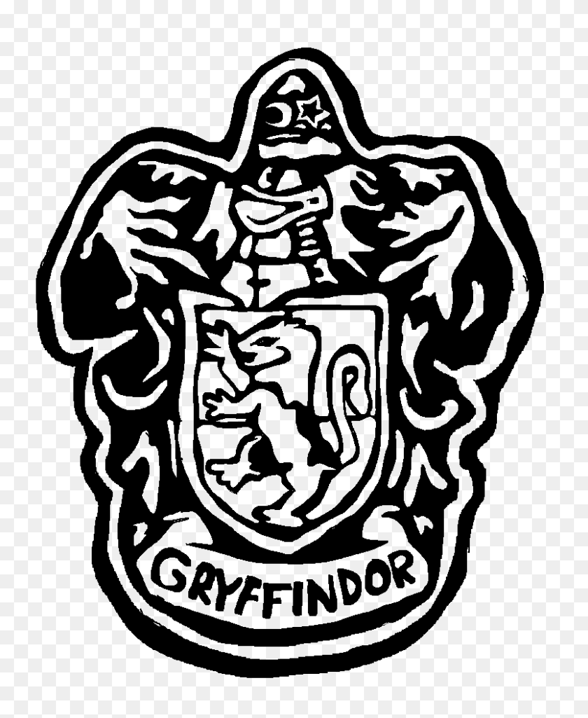 803x994 Logos De Gryffindor - Cresta De Gryffindor Png