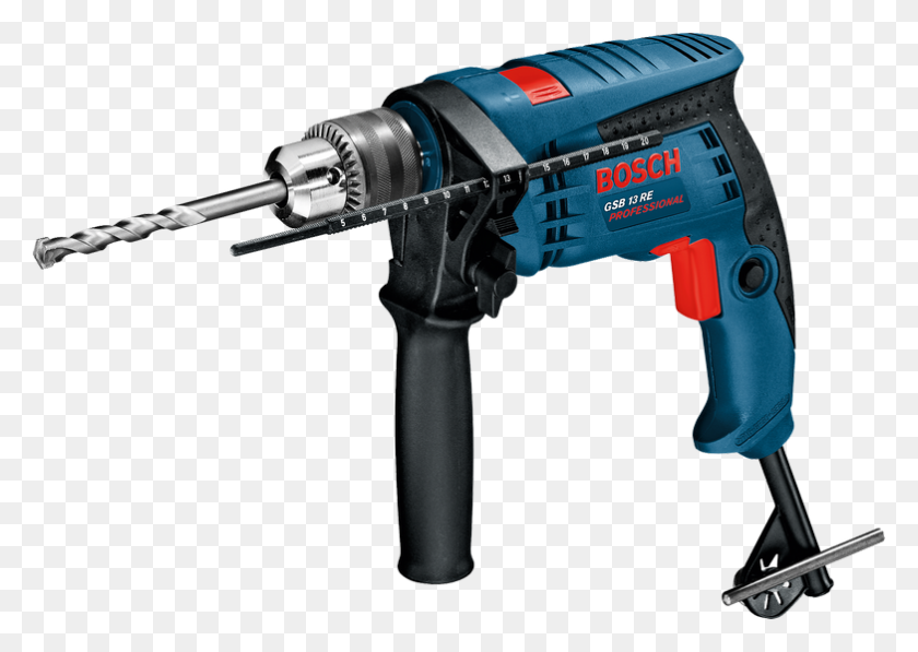 783x540 Gsb Re Professional Impact Drill Bosch - Drill PNG