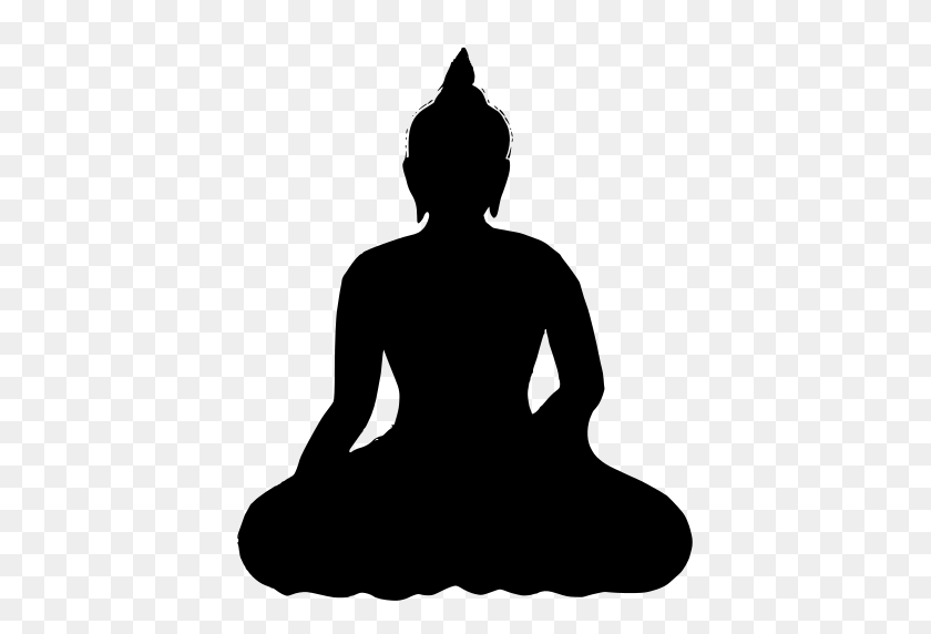 411x512 Буддийская Тайская Молящаяся Медитация - Медитация Png