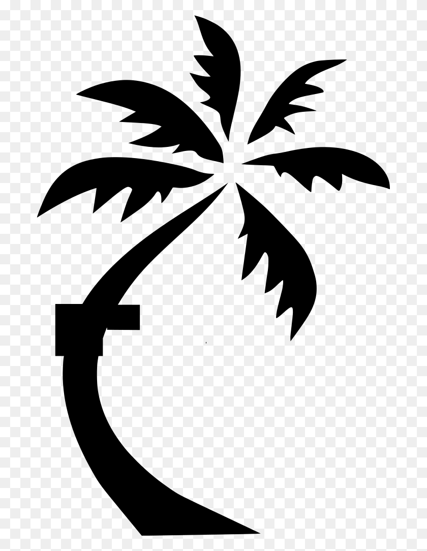 695x1024 Gt Coconut Tree Tropical Hawaiian - Palmeras PNG