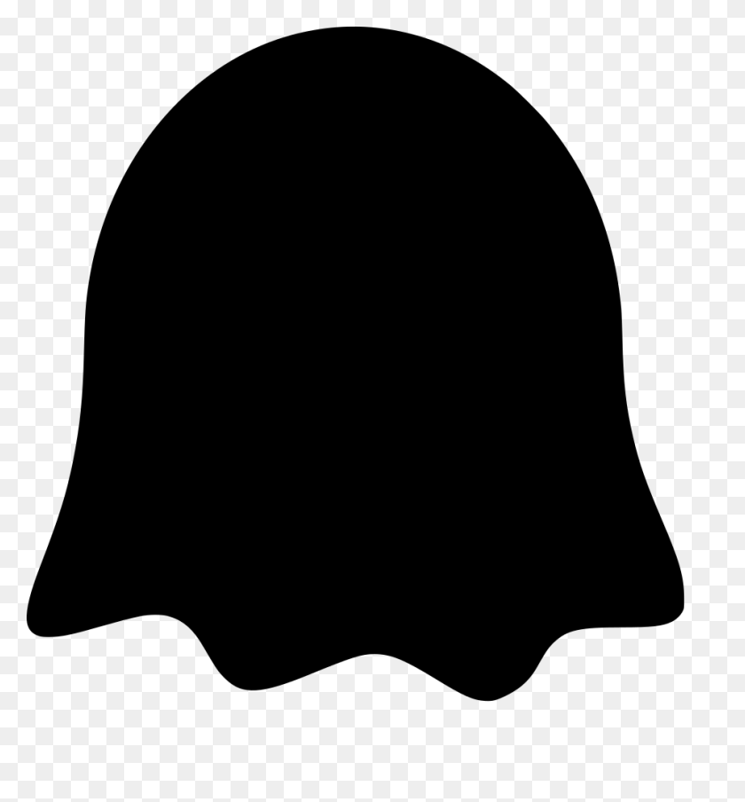 946x1024 Gt Cute Small Ghost - Darth Vader Helmet Clipart