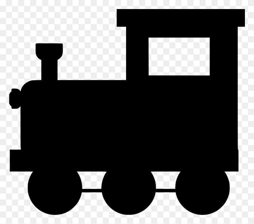 1024x895 Gt Engine Transportation Railway Cargo - Train Silhouette Clip Art