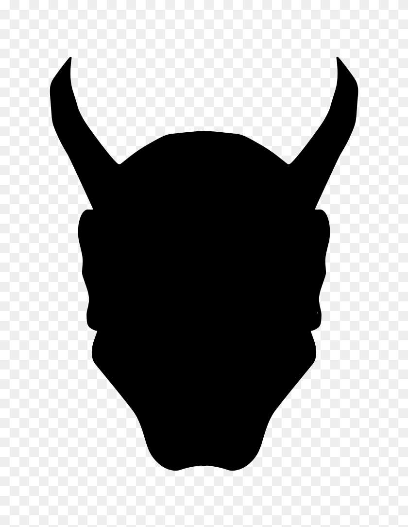 Black Devil Horns Png