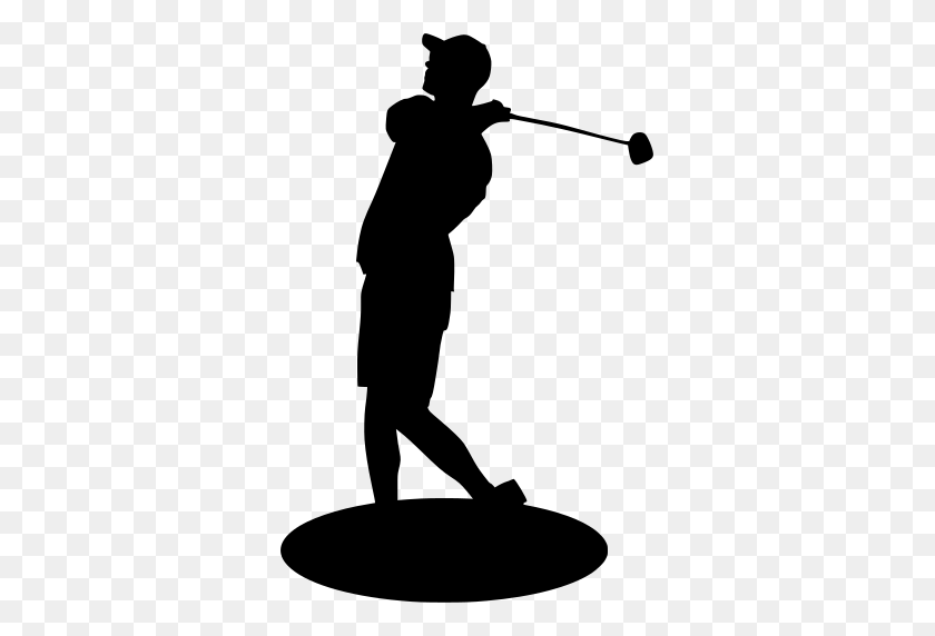 335x512 Gt Golf Golfer Cartoon Sports - Golfer PNG