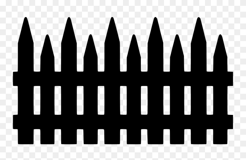 1024x639 Gt Graphics Wood Barrier Clipping - Picket Fence PNG