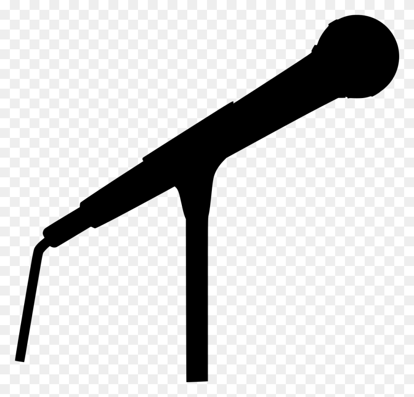 1024x980 Gt Karaoke Sound Broadcast Equipment - Mic Stand PNG