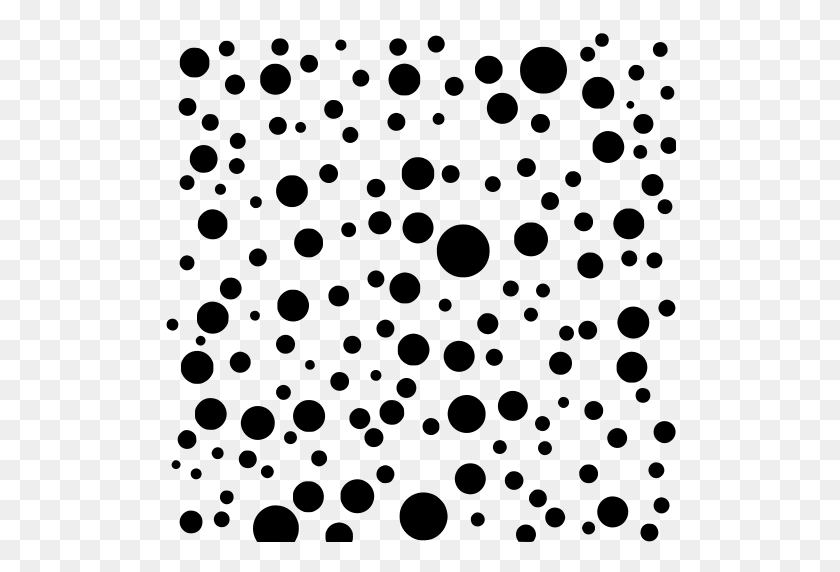 512x512 Gt Patterns Dots Circles Images - White Polka Dots PNG