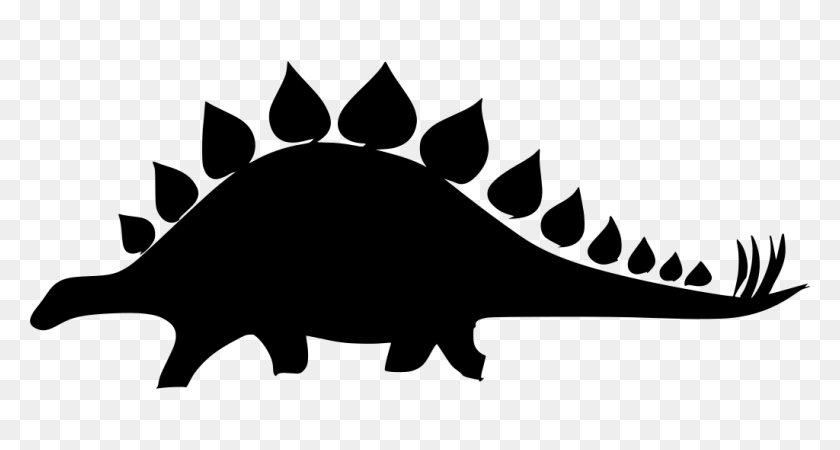1024x512 Гт Резиновый Стегозавр Клип Динозавр - Стегозавр Png