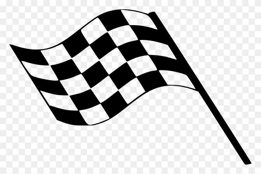 1024x658 Gt Start Flag Checkered - Race Flags PNG