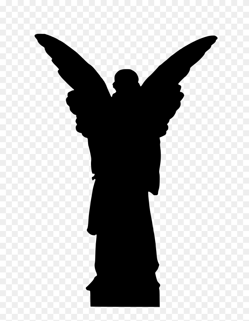 740x1024 Gt Statue Figure Angel - Angel Statue PNG