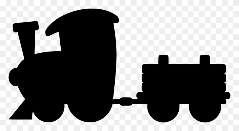 1024x526 Gt Transportation Railway Cargo Train - Train Silhouette Clip Art