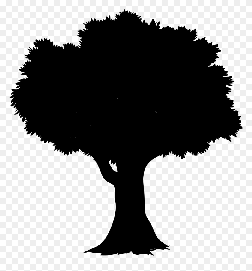 947x1024 Gt Tree Forest Organic Trunk - Forest Silhouette PNG
