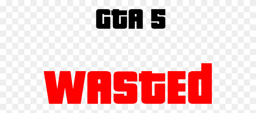553x310 Gta - Wasted Gta PNG