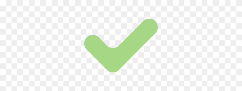 256x256 Guacamole Icono De Marca De Verificación Verde - Marca De Verificación Verde Png