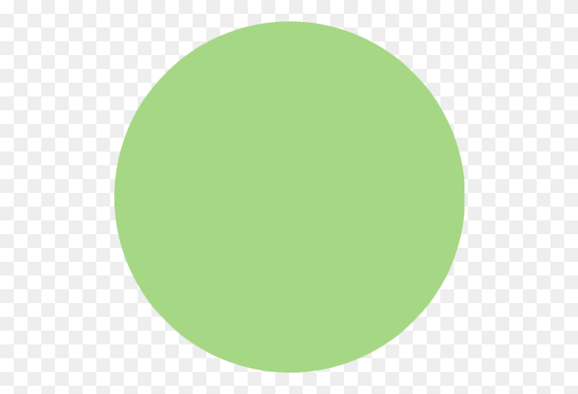 512x512 Guacamole Green Circle Icon - Circle PNG Transparent