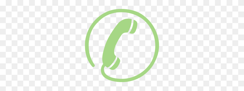 256x256 Значок Зеленый Телефон Гуакамоле - Гуакамоле Png