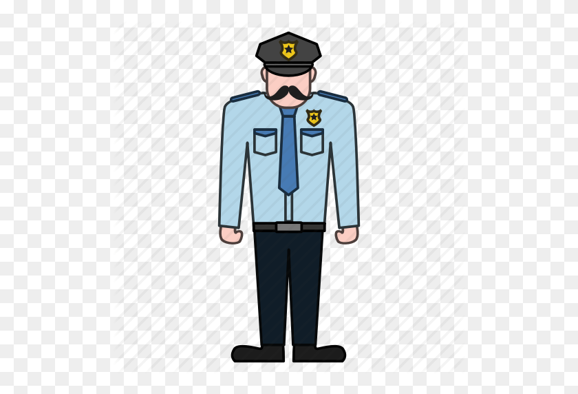 512x512 Guard, Policeman, Security, Security Guard Icon - Security Guard PNG