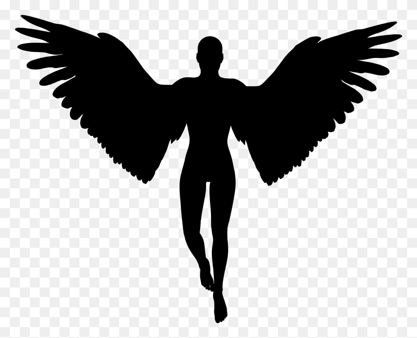 2326x1855 Ангел-Хранитель Картинки Черный И Белый - Ангел-Хранитель Клипарт