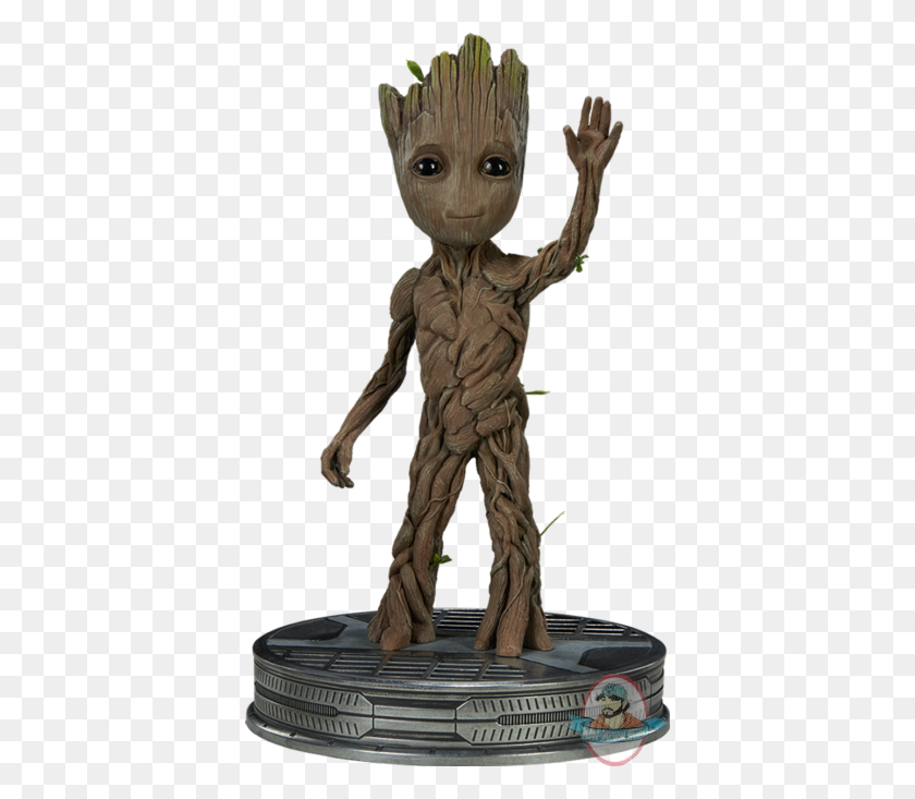 390x673 Guardians Of The Galaxy Vol Groot Maquette Sideshow Man - Guardians Of The Galaxy 2 PNG
