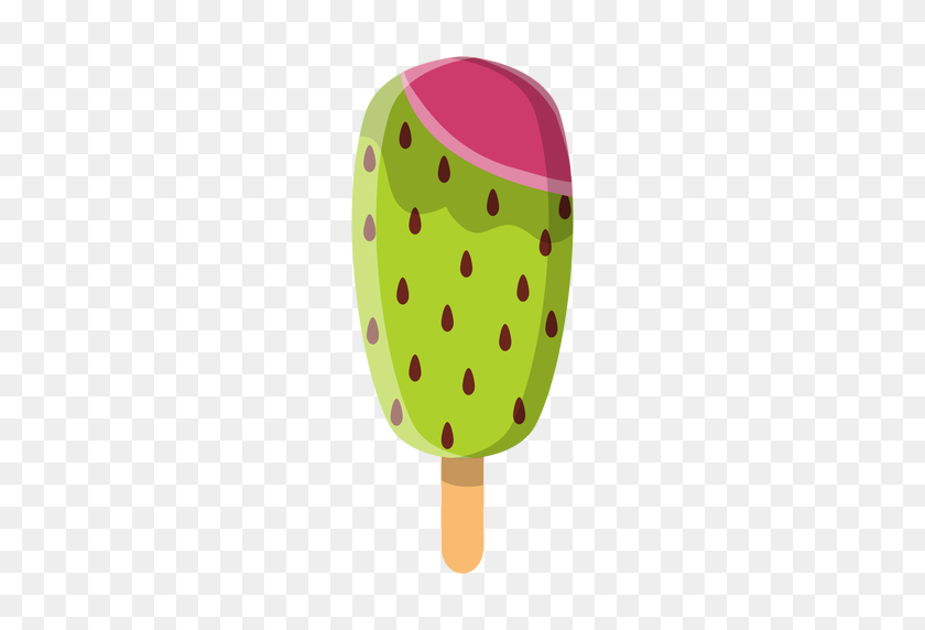 512x512 Guava Ice Cream On Stick - Popsicle Stick PNG