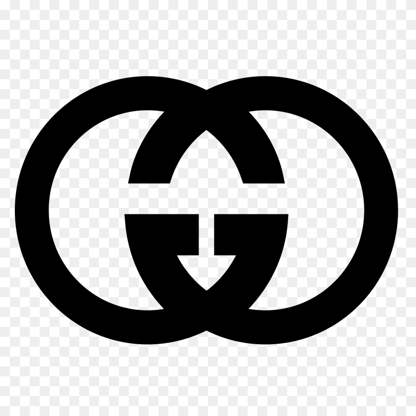 1600x1600 Значок Gucci Заполненный - Логотип Gucci Png