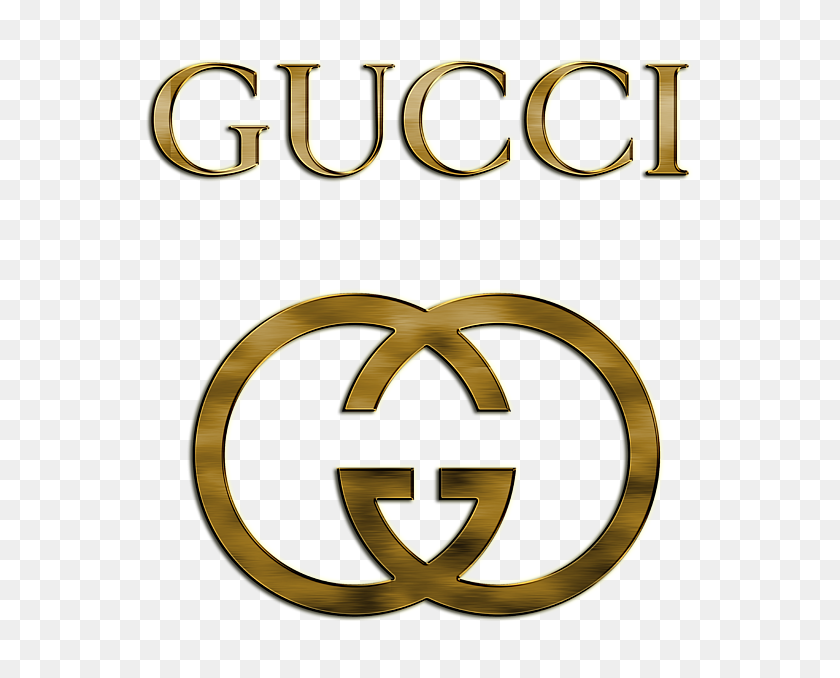 600x618 Cargador De Batería Portátil Gucci Gold A La Venta - Logotipo De Gucci Png