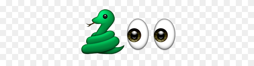 320x160 Guess Up Emoji Snake Eyes - Snake Eye PNG