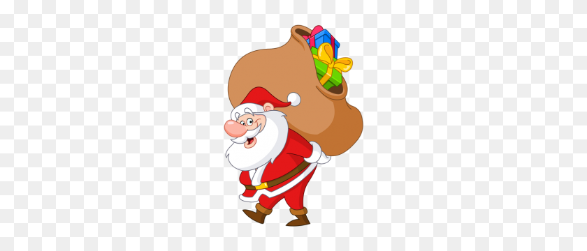 214x300 Guess What's In Santa's Sack And Win Money For Your Cause - Santa Sack Clipart