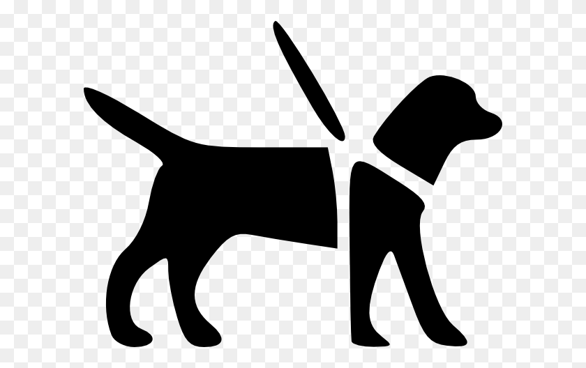 600x468 Guidedog Clip Art - Dog Clipart Images