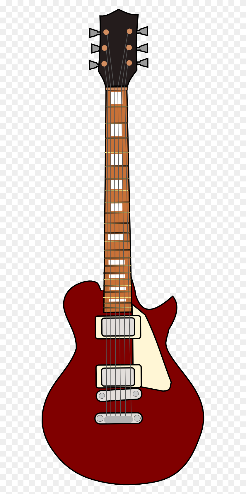 555x1628 Guitar Clip Art Image - Guitar Clip Art Free