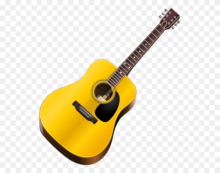 540x600 Guitarra Clipart Libre De Regalías - Acera Clipart