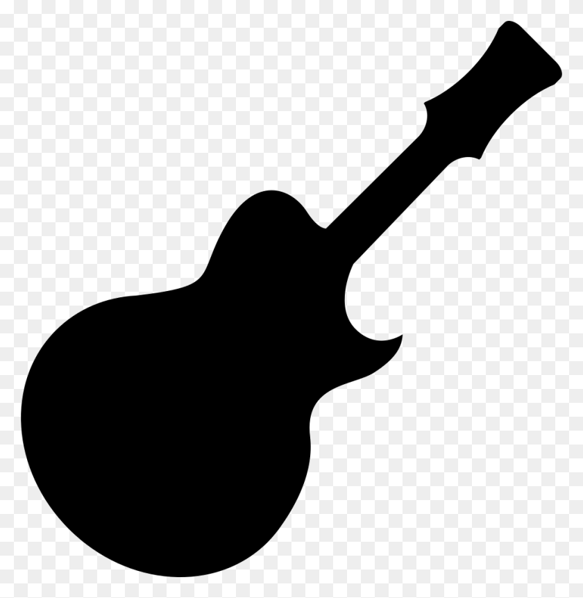 954x980 Guitar Clipart Shape - Guitar Clip Art Free