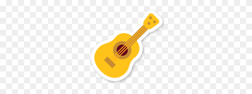 256x256 Guitar Drawings Clipart Free Clipart - Guitar PNG Clipart
