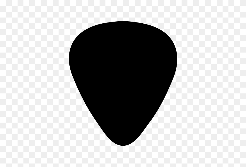 512x512 Guitar Pick, Music, Pick Icon With Png And Vector Format For Free - Guitar Pick Clipart