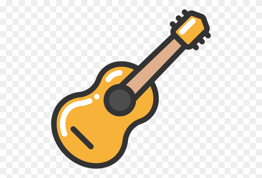 512x512 Guitar Png Icon - Acoustic Guitar PNG