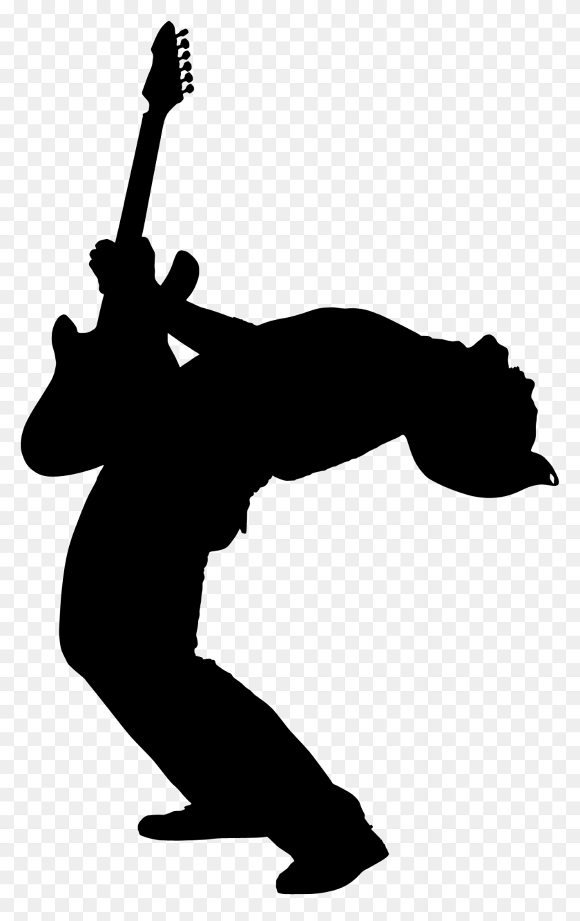 1214x1982 Guitarist Silhouette Free Vectors Make It Great! - Football Silhouette Clipart