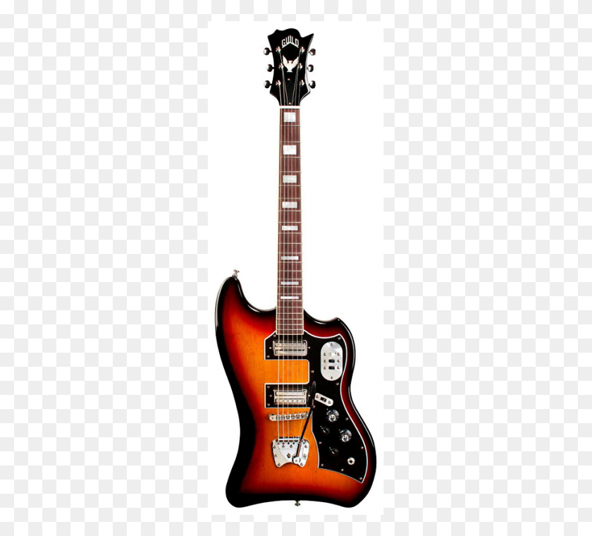 700x700 Guitarra Electrica Guild Tbird Antique Burst - Guitarra Png