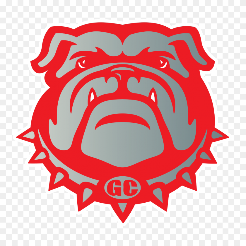 1080x1080 Gulf Coast Bulldogs Elite Youth Football Cheer - Bulldog Paw Clipart