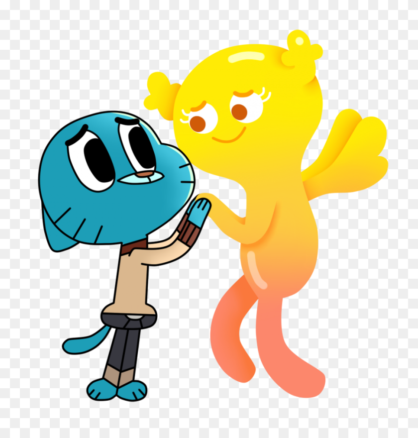 900x947 Gumball Y Penny Penball Freetoedit - Gumball Png