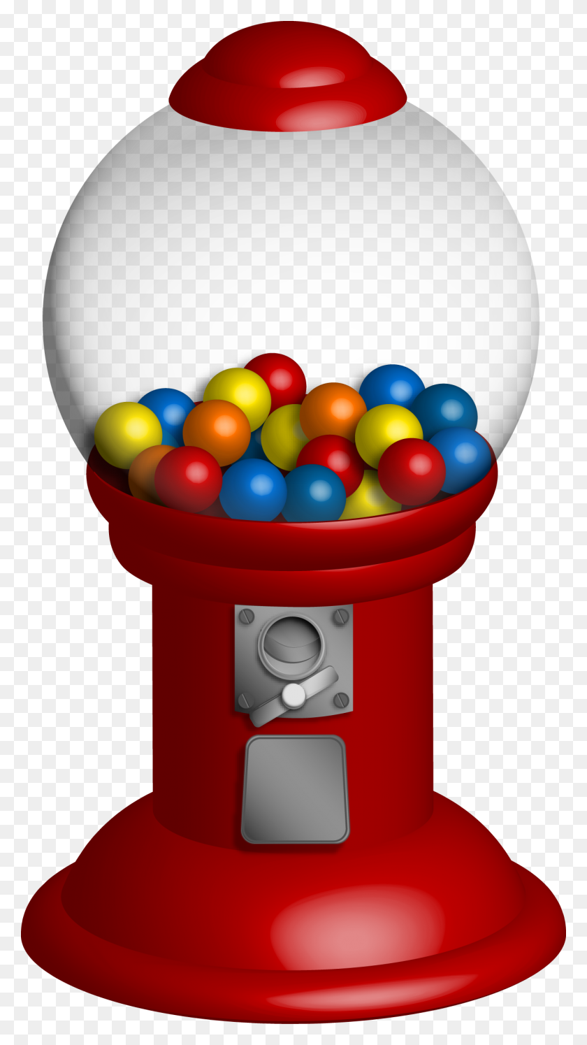 1263x2325 Gumball Machine Picture Huge Freebie! Download For Powerpoint - Bubble Gum Clipart