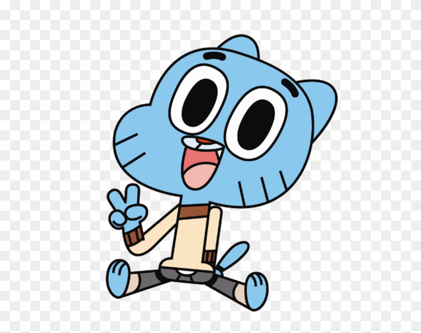 600x604 Gumball Watterson The Amazing World Of Gumball Know Your Meme - Facebook Logo Clipart
