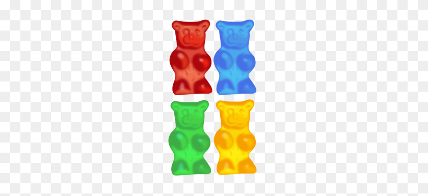 190x325 Gummy Bears - Gummy Bears PNG