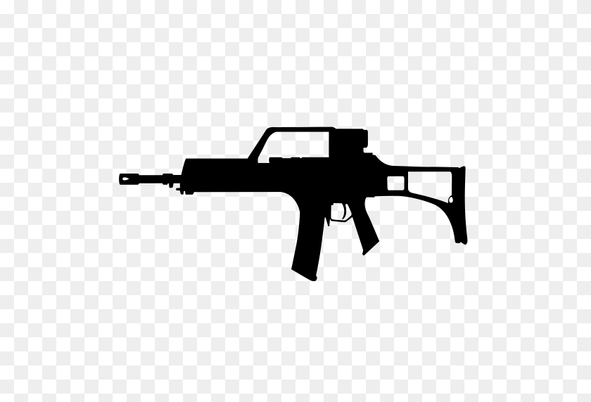 512x512 Пистолет, Пистолет, Военный Значок С Png И Векторным Форматом Бесплатно - Пистолет Png